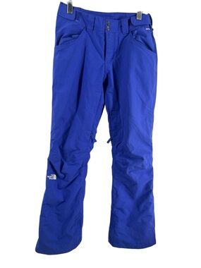 The North Face snow pants hyvent purple blue warm classic snowboard ski sz M